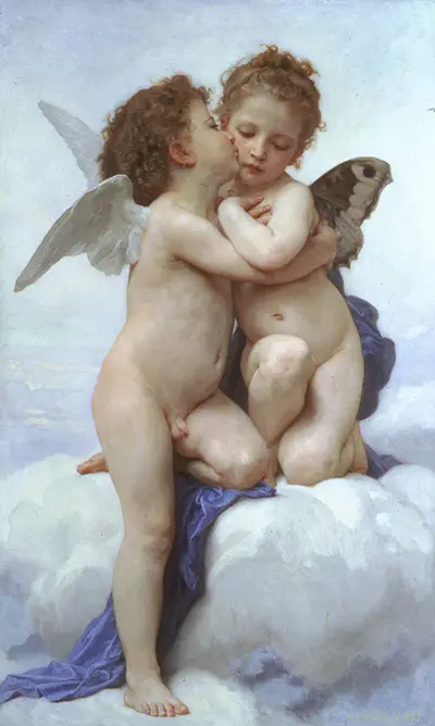 L'Amour et Psyche, Enfants William-Adolphe Bouguereau